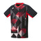 The Yonex 10576 Crew Neck Men's Padel T-Shirt in black incorporates VeryCool Dry technology to keep you comfortable during intense activities.