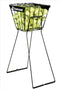 The Babolat Padel Ball Cart, filled with yellow tennis balls, is ideal for intense training sessions.