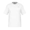 A plain white short-sleeve t-shirt featuring a small, subtle logo on the left chest is crafted to HEAD Performance Mens Padel T-Shirt standards. It boasts a classic crew neck design and incorporates advanced moisture transfer microfibre technology for optimal comfort.