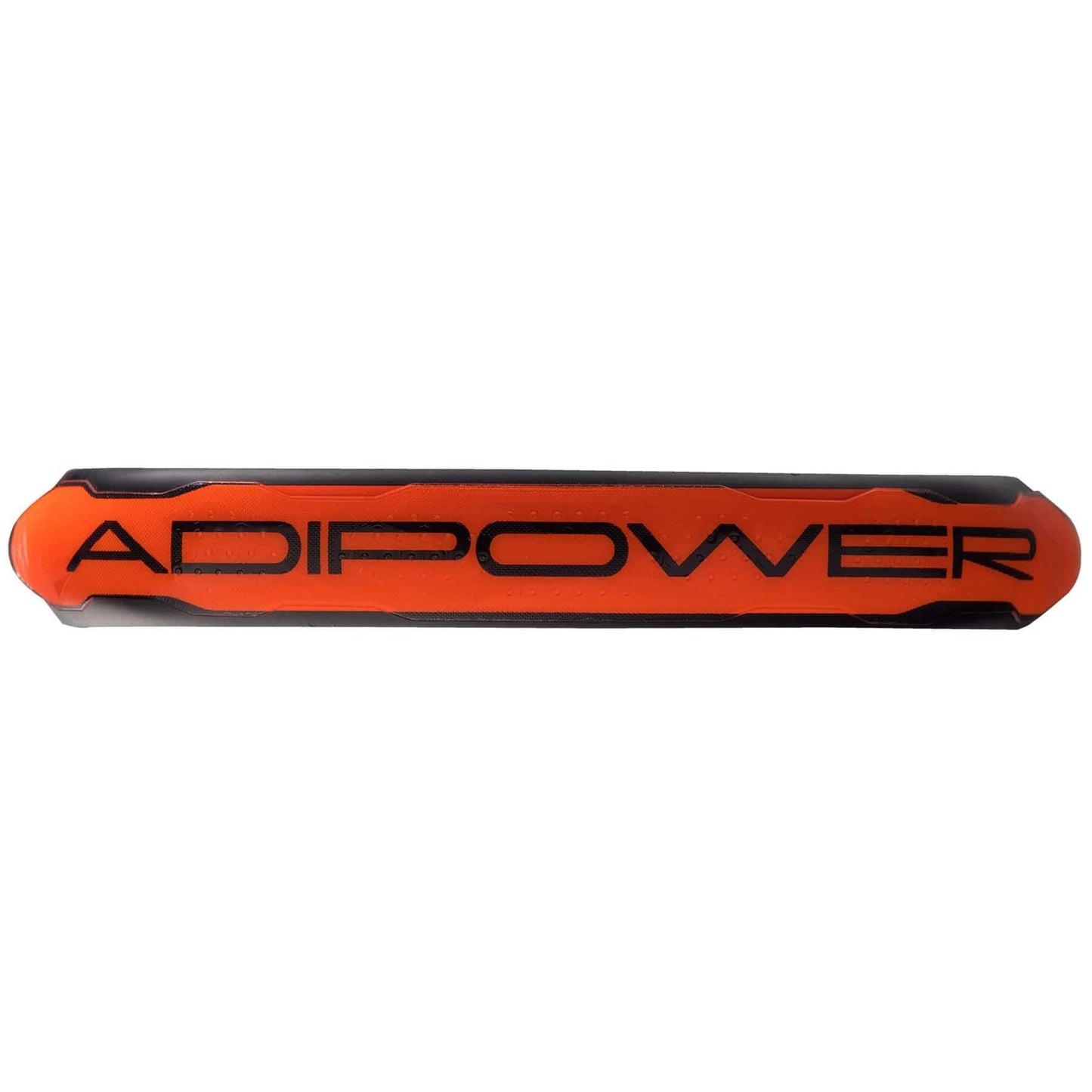 An orange and black padded strip with "ADIPOWER" in bold black letters, perfect for any adidas padel racket like the ADIDAS Adipower CTRL Team 3.3 Padel Racket.