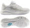 The Bullpadel Ionic W 26V Womens Padel Shoes in white offer a stylish mesh upper with “Bullpadel” in silver on the side and a blue-logo outsole—ideal for women seeking grip and performance on the padel court.