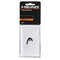 A packaged HEAD 5" Padel Wristband in white featuring the HEAD logo, crafted from a blend of nylon and elasthane, with packaging that emphasizes "SWEAT ABSORPTION.