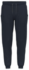 The HEAD Club Original Men's Padel Pants in navy color feature an elastic waistband and drawstring for comfort. Made from soft French terry, they have side pockets and cuffed ankles.