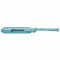 Turquoise blue wrist strap featuring the "Babolat" logo in dark blue, specifically designed for Babolat rackets. The Babolat Padel Wrist Strap includes a padded strap with a braided loop at one end for secure attachment and utilizes Smart Buttcap technology for easy removal.