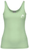 Check out the HEAD Spirit II Women's Padel Tank Top in celeste, featuring a scoop neckline and a subtle white logo on the left chest. Designed with Moisture Transfer Microfiber, this tank offers simplicity and sporty style for your active days.