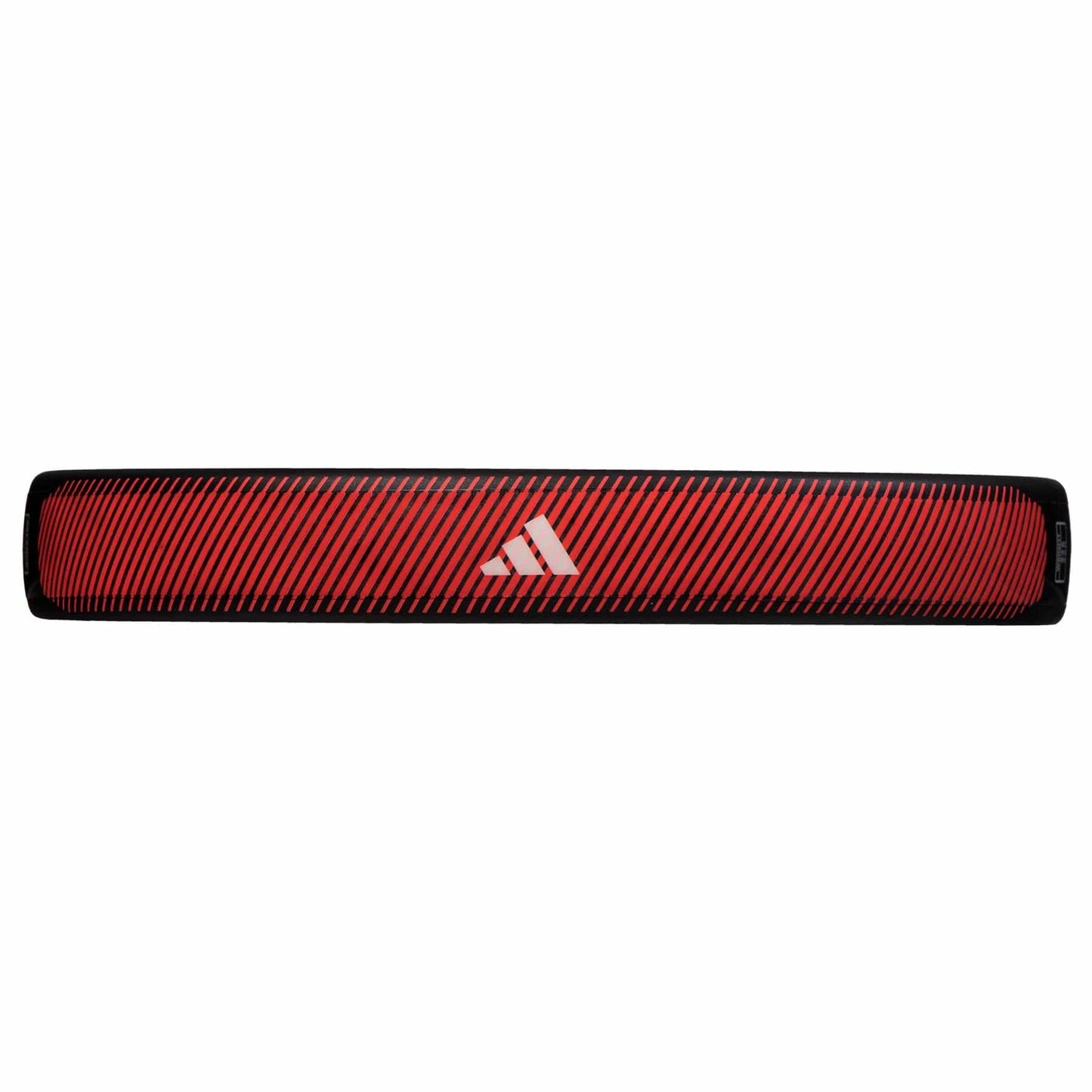 Pair your ADIDAS RX Series Light Padel Racket with a black and red striped adidas sports headband, featuring the white adidas logo front and center, for a coordinated athletic look.