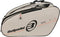 The Bullpadel BPP26015 Tour 2026 Padel Racket Bag in white features black zippers and straps, the Bullpadel logo on the side, spacious compartments for sports gear, and thermal sections to protect your padel rackets.